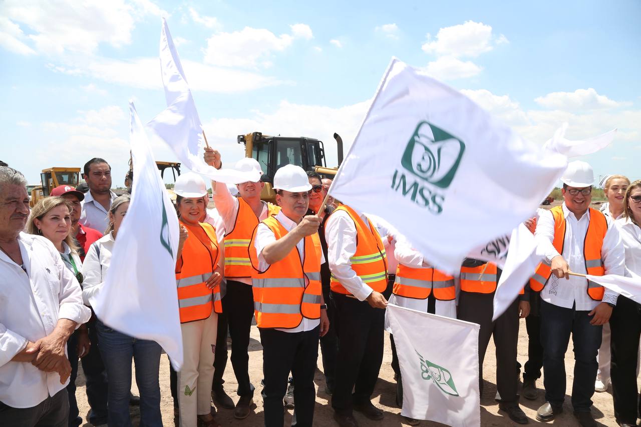 <em>Inicio de construcción de Hospital de Zona del IMSS en Navojoa responde a una demanda de más de diez años: Alfonso Durazo</em>