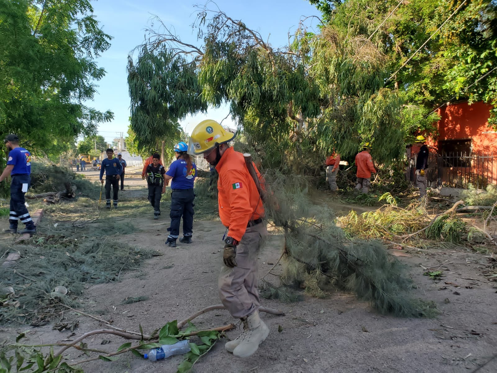 <em>SE AVANZA EN REPARACIÓN DE DAÑOS EN GUAYMAS Y EMPALME</em>