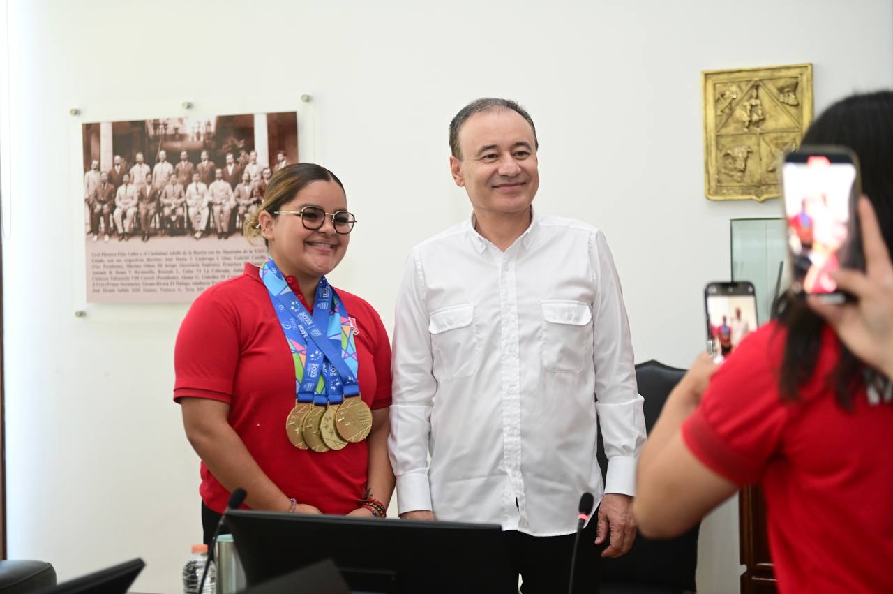 <em>Reconoce gobernador Alfonso Durazo participación histórica de atletas sonorenses en Centroamericanos</em>