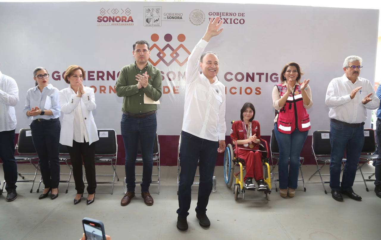 Jornada de Servicios “Gobierno de Sonora Contigo” beneficia a más de 40 mil personas en Pueblitos: Alfonso Durazo