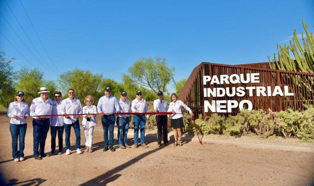 <em>Inaugura Toño Astiazarán Parque Industrial NEPO</em>