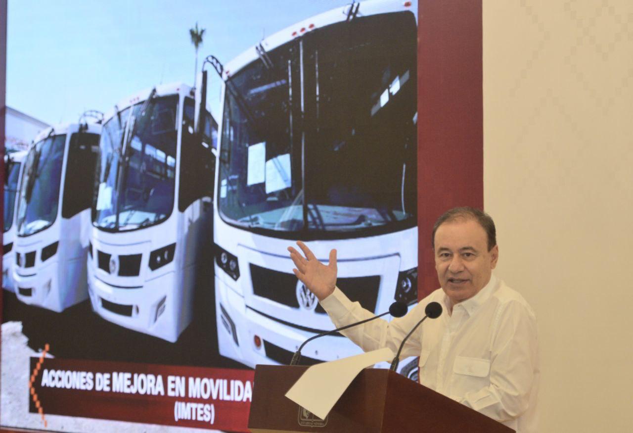 <em>Con una inversión de 216 mdp, fortalecemos la modernización del transporte en Sonora: Alfonso Durazo</em>