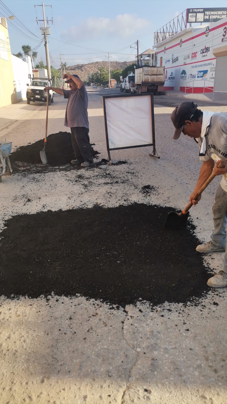 Hará Servicios Públicos trabajo de bacheo en rúas que utilizan rutas del transporte urbano