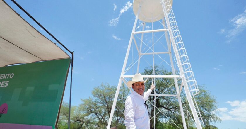 Lleva Gobernador Durazo agua a comunidades que nunca habían tenido acceso