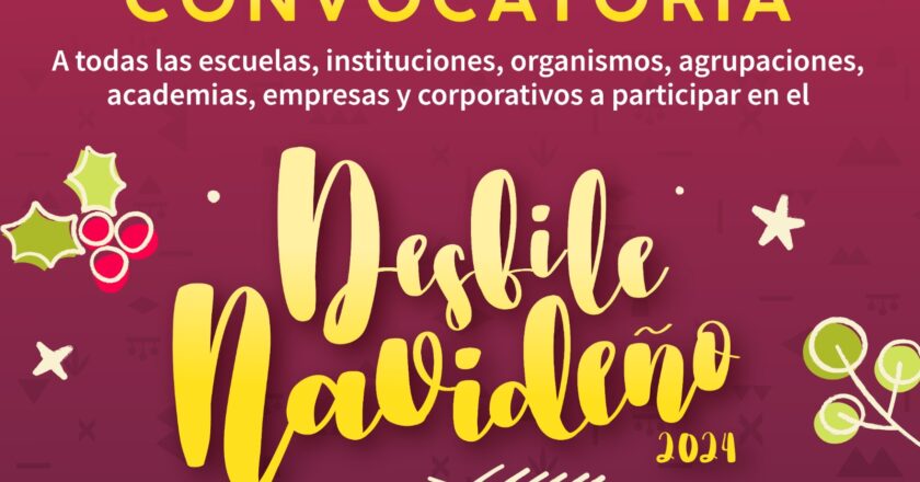 El Ayuntamiento de Guaymas a través de DIF Guaymas invita a escuelas, instituciones, organismos, agrupaciones, academias, empresas y corporativos a participar en el Desfile Navideño 2024 que se realizará este 7 de diciembre.