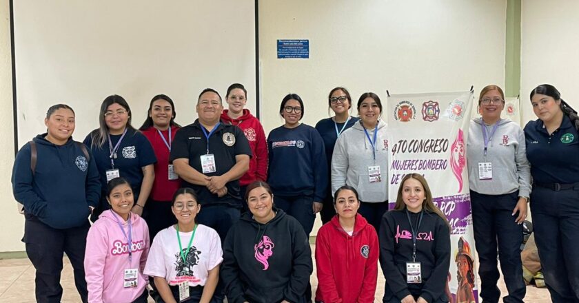 Participa Bomberos Guaymas en el 4to. Congreso Nacional de Mujeres Bomberas