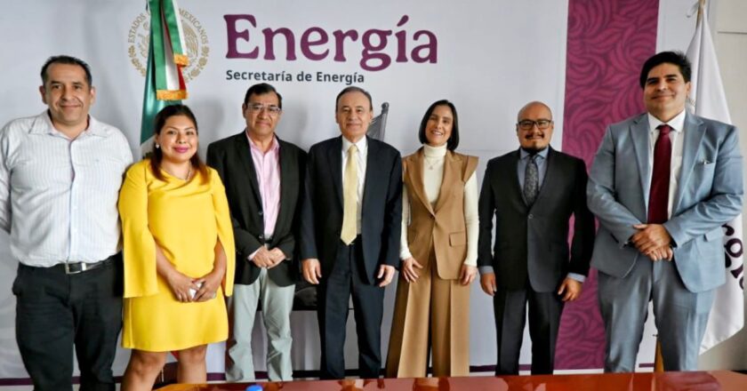 Avanza Gobernador Durazo con proyectos del Plan Sonora en coordinación con la Secretaría de Energía