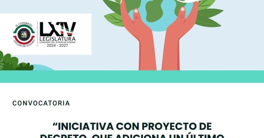 Congreso de Sonora Invita a Foro de Consulta Mitigación del Cambio Climático en el Presupuesto Estatal