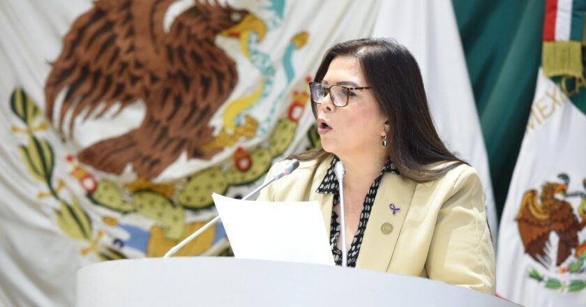 La diputada Gabriela Tapia Fonllem expresa su apoyo a la lucha del magisterio contra las reformas a la Ley del ISSSTE