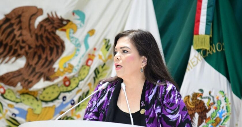 Diputada Gabriela Tapia Fonllem, del PRD Sonora, presentó un posicionamiento sobre la no reelección y el nepotismo