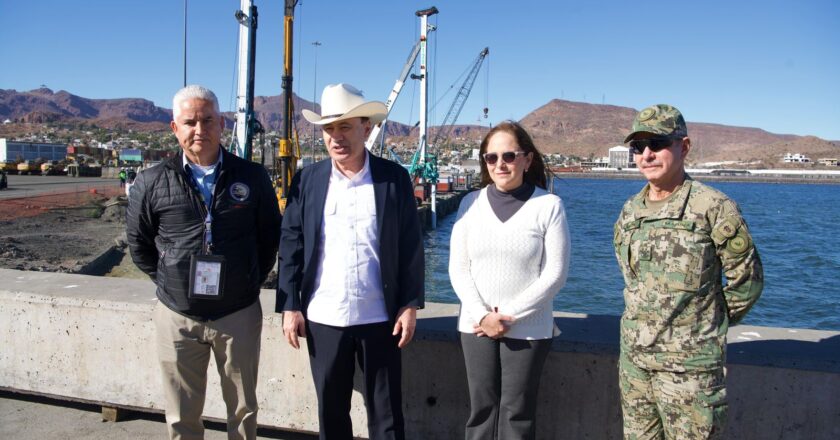 Gobernador Durazo y Unión Europea convierten a Guaymas en terminal cero emisiones