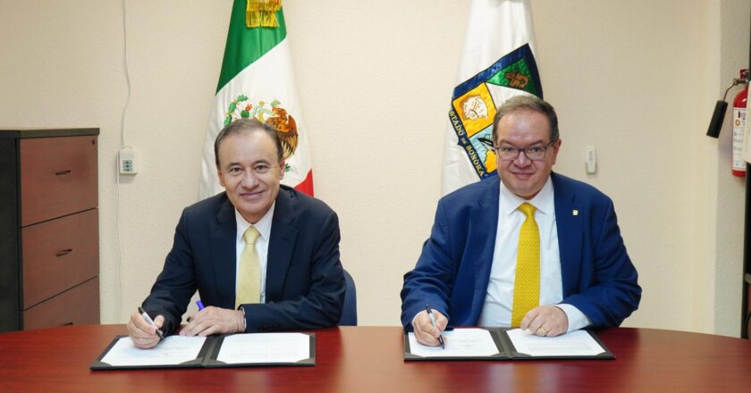 Gobernador Durazo sella alianza histórica con la UNAM para impulsar Plan Sonora