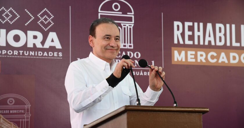 Rescate del Mercado Municipal es una realidad; Gobernador Durazo entrega instalaciones renovadas a locatarios