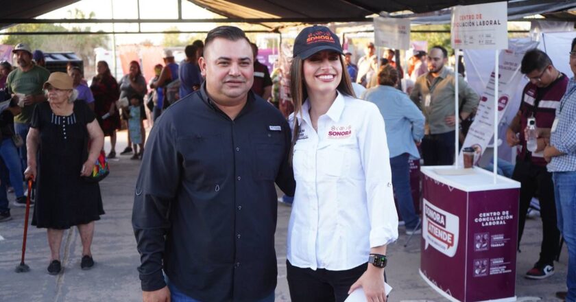 Gobernador Durazo cumple a familias de la colonia Arcoiris con feria de servicios gratuitos “Sonora Atiende”