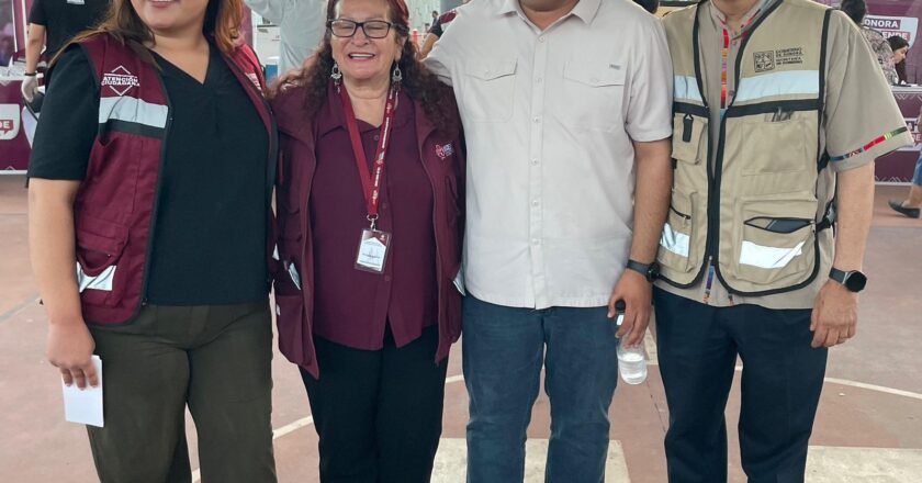 Gobernador Durazo lleva trámites gratuitos de “Sonora Atiende” a la colonia Olivares