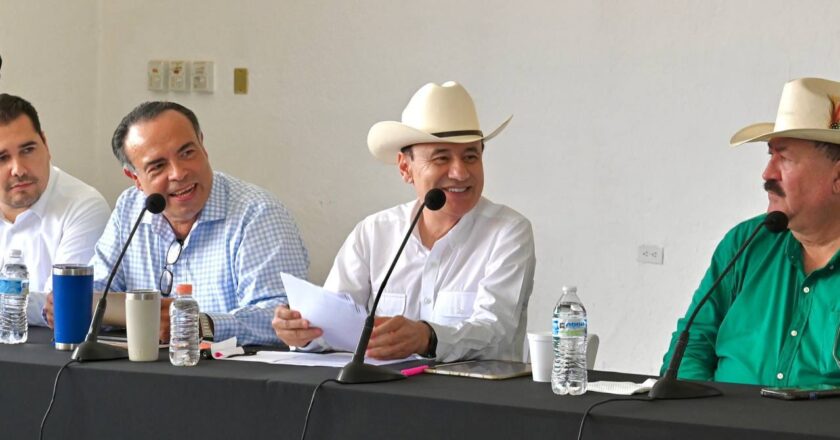 Encabeza Alfonso Durazo presentación del Proyecto de Abastecimiento de Agua del Río Sonora