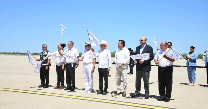 Gobernador Durazo impulsa a Cajeme en nuevo polo de la industria aérea