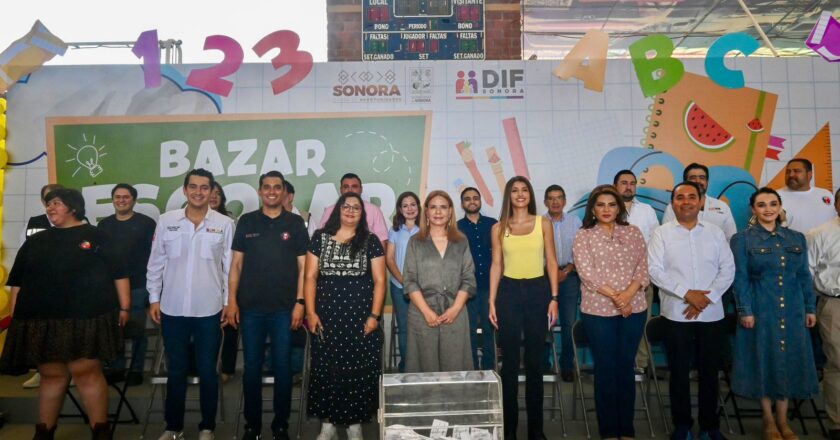 Gobernador Durazo respalda economía de familias sonorenses con Bazar Escolar 2025
