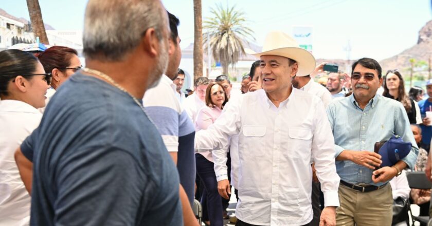 Gobernador Durazo proyecta a Guaymas como centro logístico del noroeste con modernización de vialidades, mercado municipal y obras hídricas