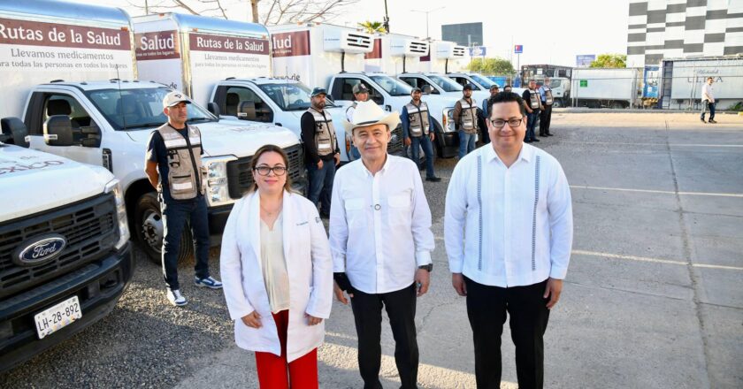 Gobernador Durazo y Presidenta Sheinbaum garantizan abasto de medicamentos con arranque del programa “Rutas de la Salud”