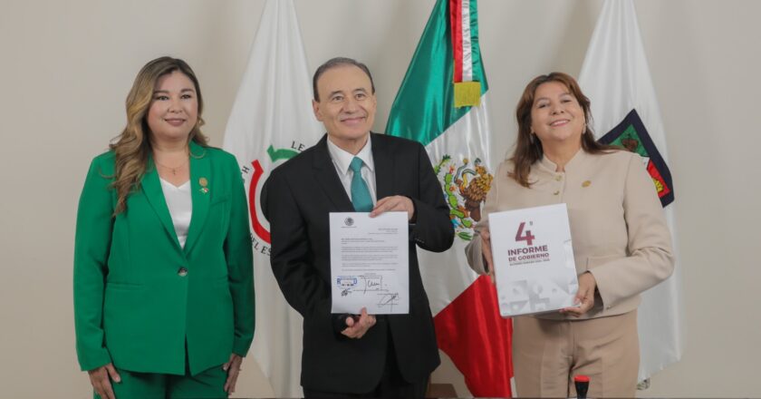 El Congreso de Sonora recibe el Cuarto Informe de Gobierno