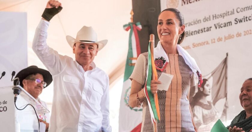 Gobernador Durazo reconoce liderazgo y compromiso de Presidenta Sheinbaum con Sonora en primer año de gobierno