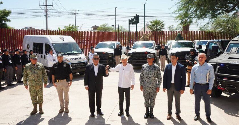 Con entrega de equipamiento y estímulos a personal de la Fiscalía de Sonora, Gobernador Durazo reconoce resultados en reducción delictiva
