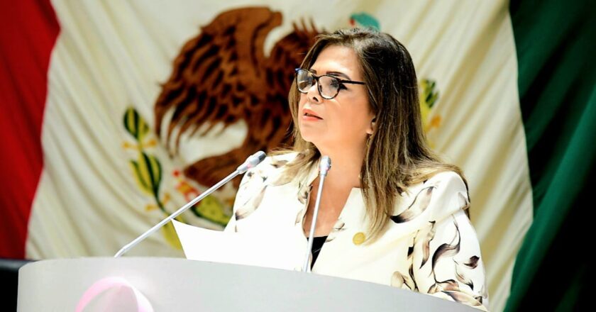 La diputada Ana Gabriela Tapia Fonllem presentó un posicionamiento relacionado a las cuentas públicas 2024