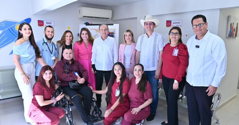 Gobernador Durazo refuerza salud de familias del sur con equipamiento de la Unidad en Neurodesarrollo