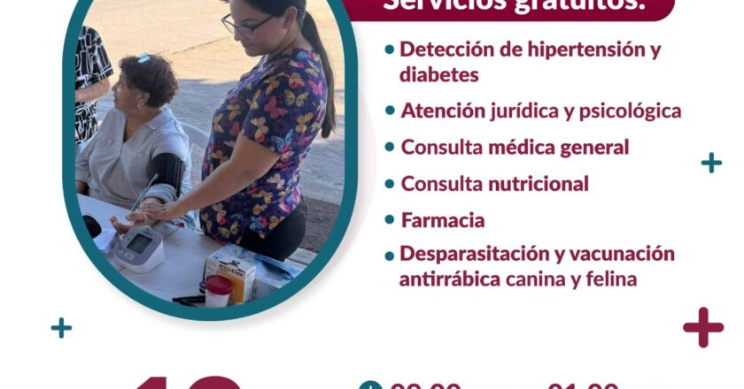 Recibirán familias de Santa Clara jornada de salud