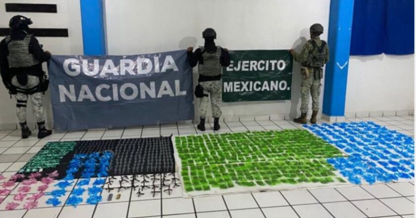 Mesa Estatal de Seguridad retira de circulación más de 23.6 millones de dosis de droga en Sonora