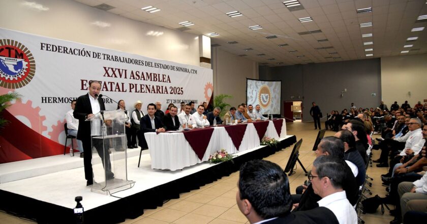 Reconoce CTM avances y acciones de Gobernador Durazo en beneficio de los trabajadores