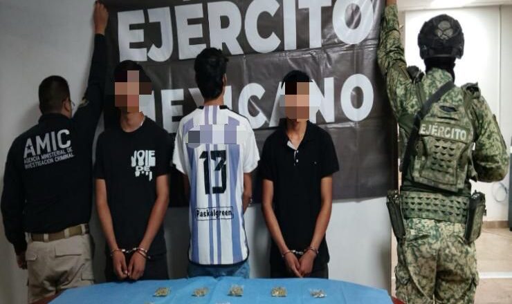 Mesa Estatal de Seguridad retira de las calles más de 2 millones de dosis de droga, armas y cartuchos en Sonora