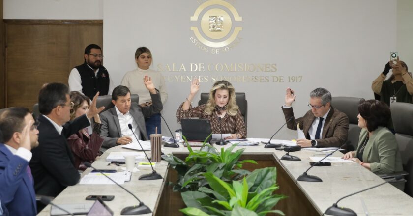 Aprueba Comisión de Hacienda del Congreso de Sonora proyecto de paquete económico 2026