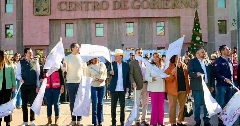 Gobernador Durazo inicia Operativo Navideño con más de 250 mil apoyos para familias de todo el estado