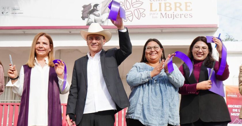 Gobernador Durazo y presidenta Claudia Sheinbaum concretan acciones en Sonora para el empoderamiento y protección de las mujeres