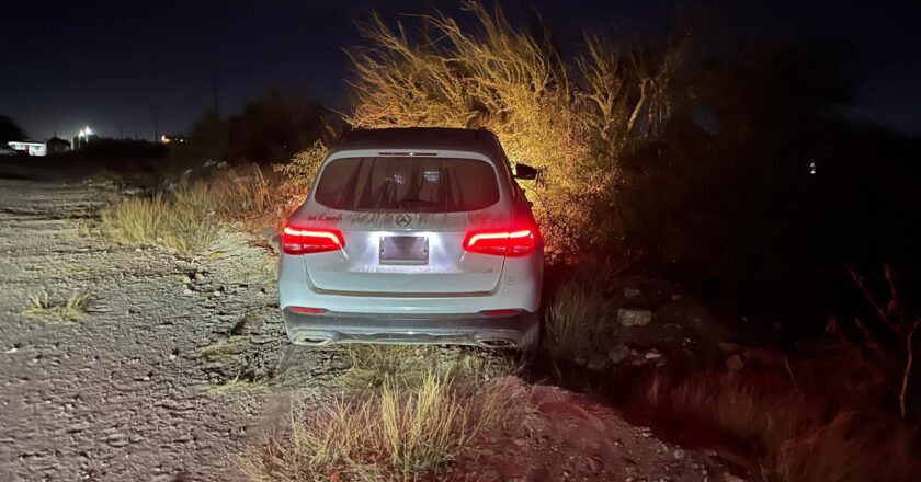 Asegura Gabinete de Seguridad de Alfonso Durazo arsenal de alto poder en vehículo robado en Navojoa