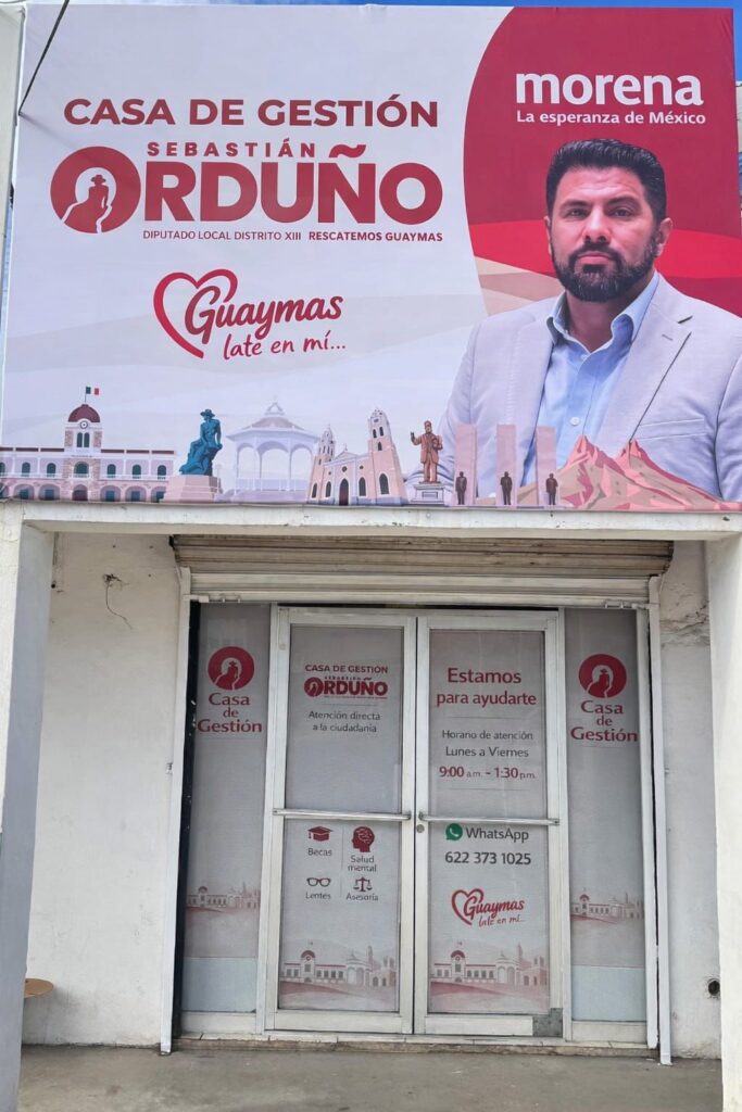 Sebastián Orduño anuncia la apertura de su segunda Casa de Gestión en Guaymas