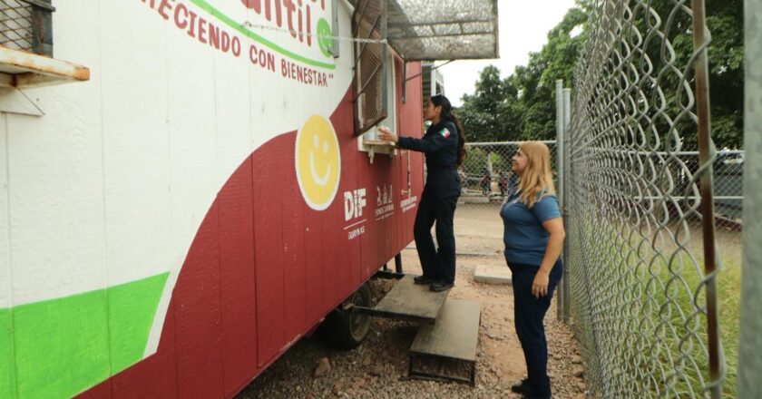 Continúa el Ayuntamiento de Guaymas trabajo de comedores infantiles Creciendo con Bienestar