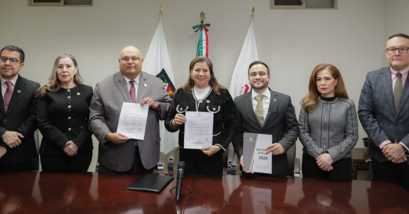 Recibe Congreso de Sonora informe anual del Tribunal de Justicia Administrativa