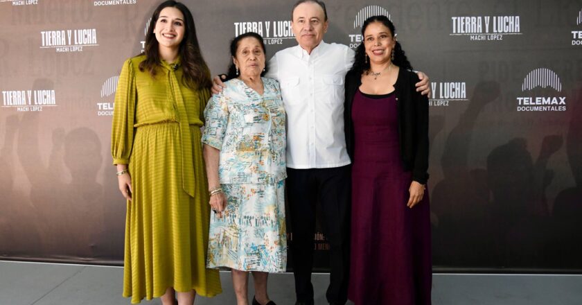 Relanza Gobernador Durazo nueva etapa de Telemax con estreno de “Tierra y Lucha: Machi López”