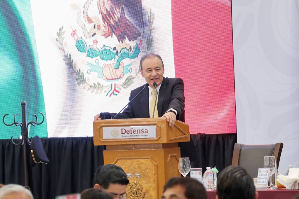 Reconoce Gobernador Durazo lealtad y compromiso del Ejército México al encabezar 113 Aniversario