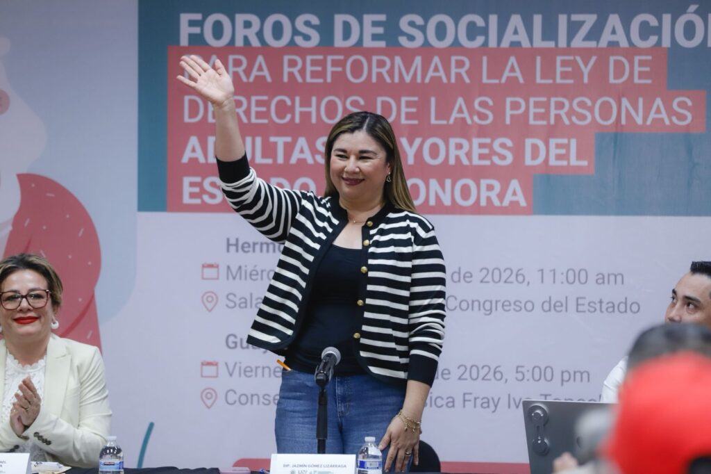 Socializa Congreso de Sonora reforma a favor de personas adultas mayores en Guaymas