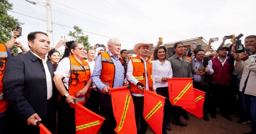 Alfonso Durazo fortalece al sector agrícola con obra estratégica en la carretera Hermosillo-Kino