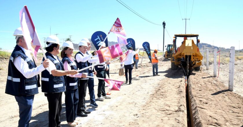 Durazo arranca obra de conectividad digital binacional con inversión de mil 250 millones