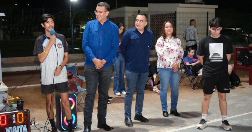 Ramón Flores asiste como invitado especial al All-Star Game de la Liga Municipal TLAG en Guaymas