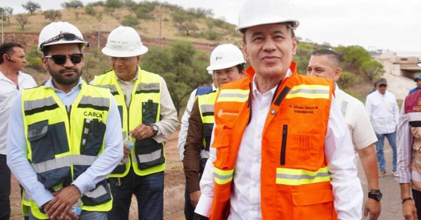 Gobernador Durazo invierte 770 millones en obras hidráulicas para la frontera