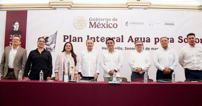 Presidenta Sheinbaum invierte más de 11 mil 500 millones en obras hídricas; garantiza 15% más de agua en Hermosillo: Durazo