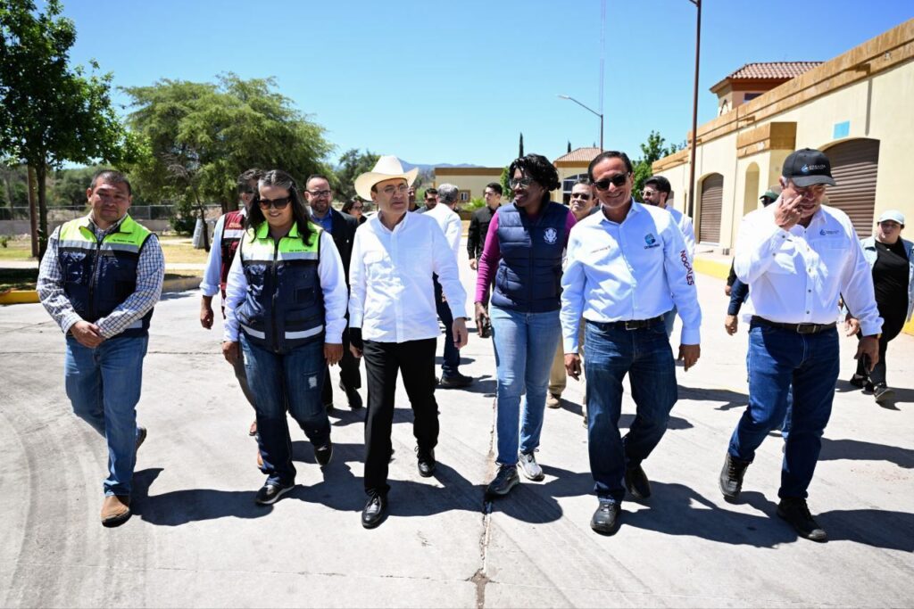 Gobernador Durazo arranca programa de saneamiento de agua en Nogales para garantizar abasto a la población