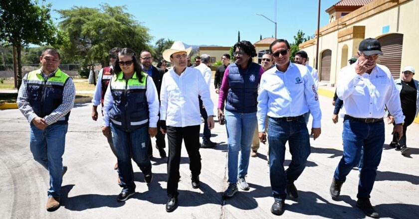Gobernador Durazo arranca programa de saneamiento de agua en Nogales para garantizar abasto a la población